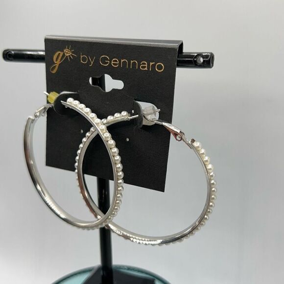 G by Gennaro Hoops Earrings $16ea / 3 for $25 - Picture 1 of 6